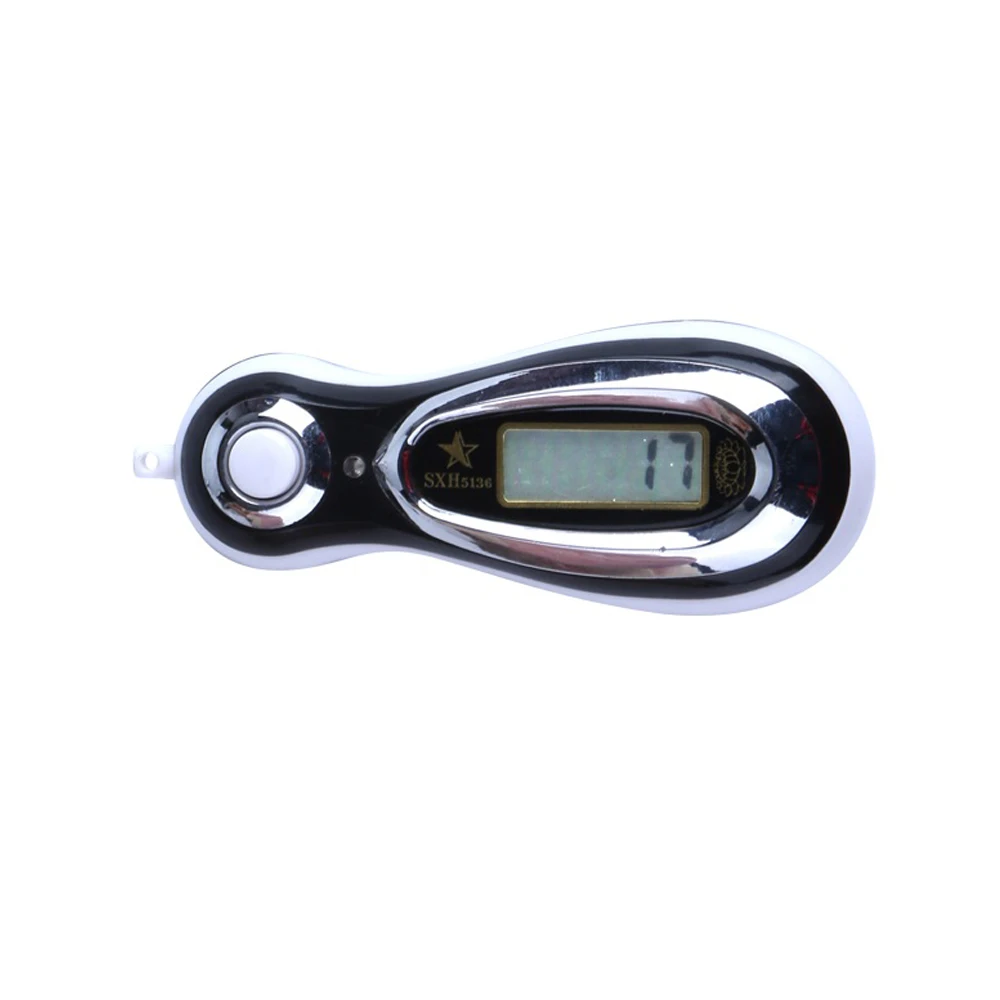 LCD 5 цифровой MP3 Форма Электронный ручной счетчик с веревочной молитвой