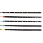 Автомобильная светодиодная лента для укладки, декоративсветильник окружающий свет, 30 см, 15 SMD лампа, Водонепроницаемая Светодиодная гибкая атмосферсветильник вая лента