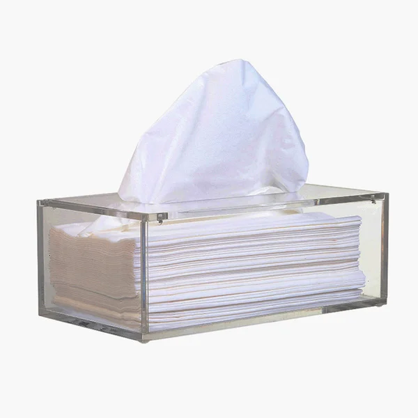 

Car Tissue Box Acrylic Fashion Transparent Square Tissue Case Tissue Holder Paper Storage Box Car Ornaments Car Decor