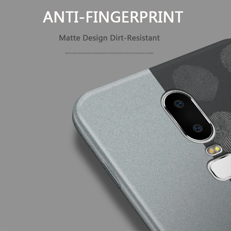 Матовый чехол для Oneplus 1 + 7T 7 Pro 6 T 5 3 с защитой от отпечатков пальцев мягкий