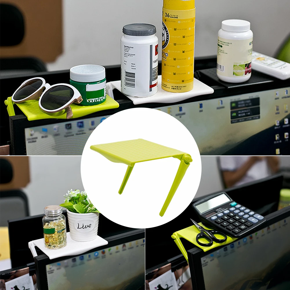 

1PC Adjustable Screen Top Shelf Display Shelf Computer Monitor Riser Desktop Stand TV Rack Storage Desk Hot Sale Dropship