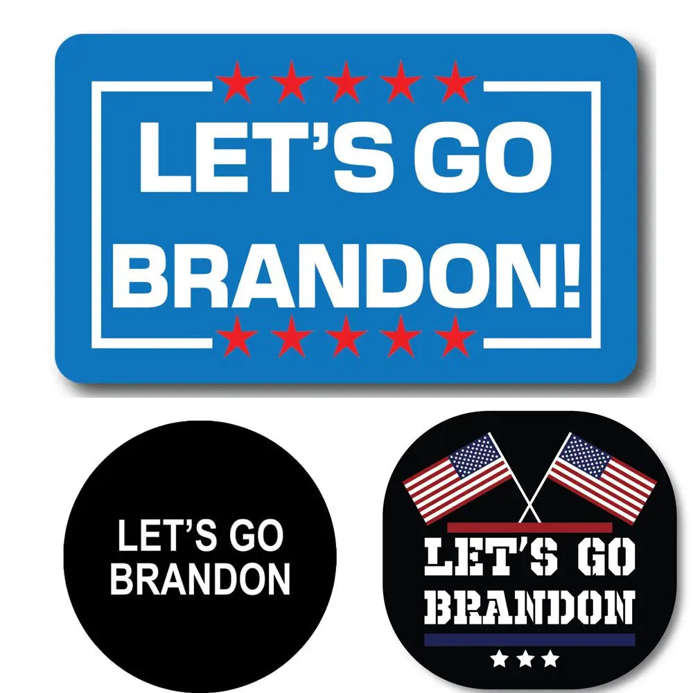 

10PCS Good Support Joe Biden President Sticker Trump FJB Let's Go Brandon