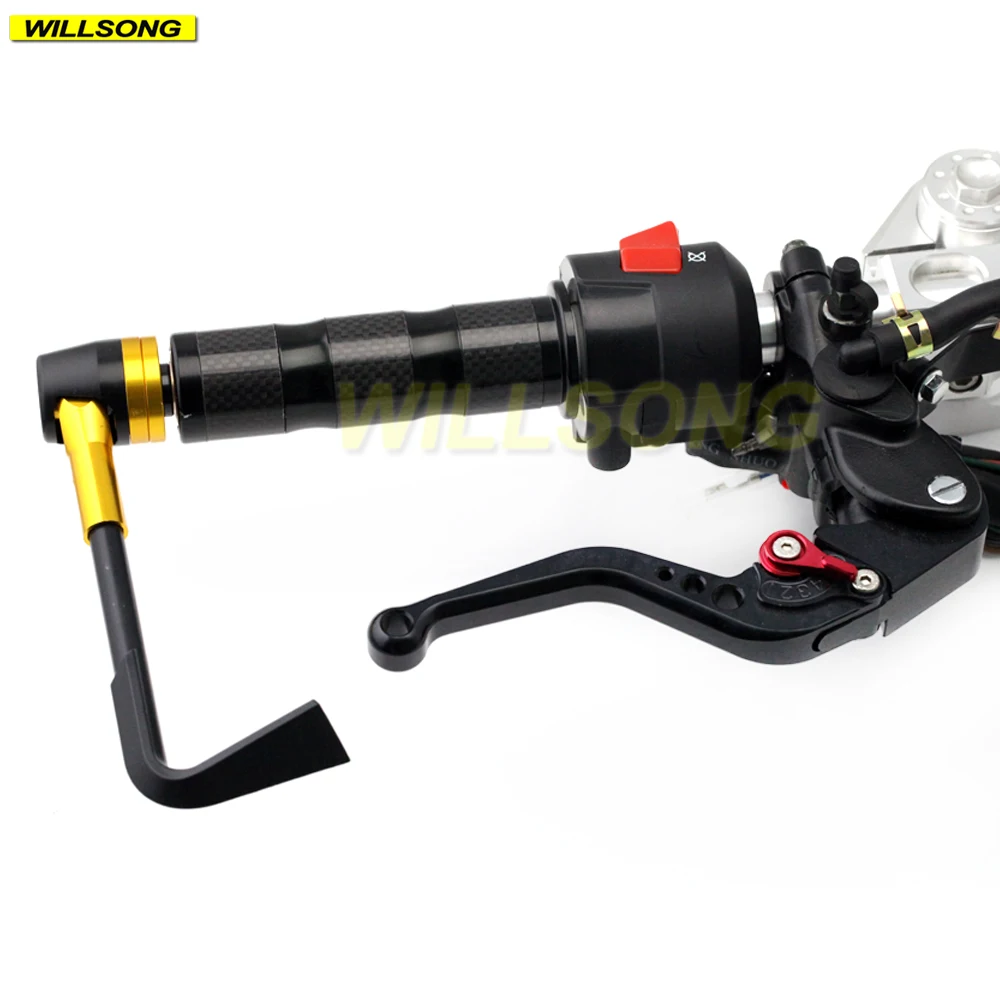 

7/8" 22mm HandlebarBrake Clutch Lever Protect Guard For HONDA CB600F CB1000R CBR650F CB650F Motorcycle Falling Protection