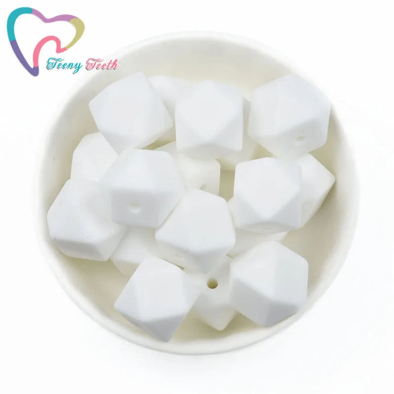 

Бусины силиконовые для прорезывания зубов, 14-17 мм, 10 шт.