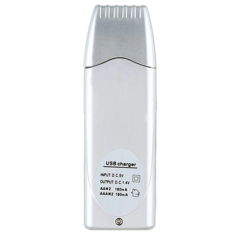 Перезаряжаемая NiMH батарея AA AAA USB зарядное устройство большой емкости вход 5 в