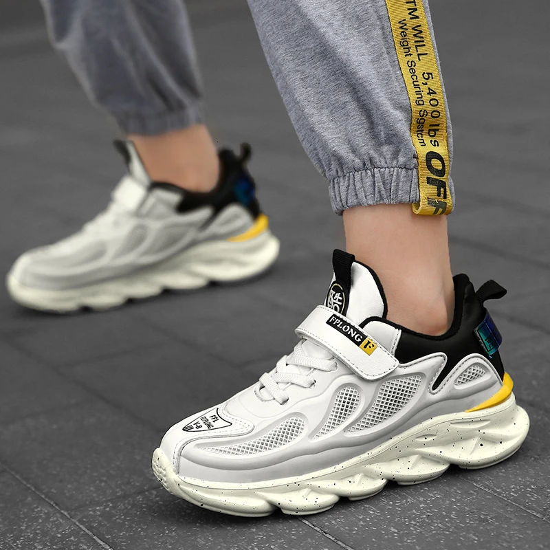 Детские кроссовки для бега с нескользящей подошвой дышащая Спортивная обувь