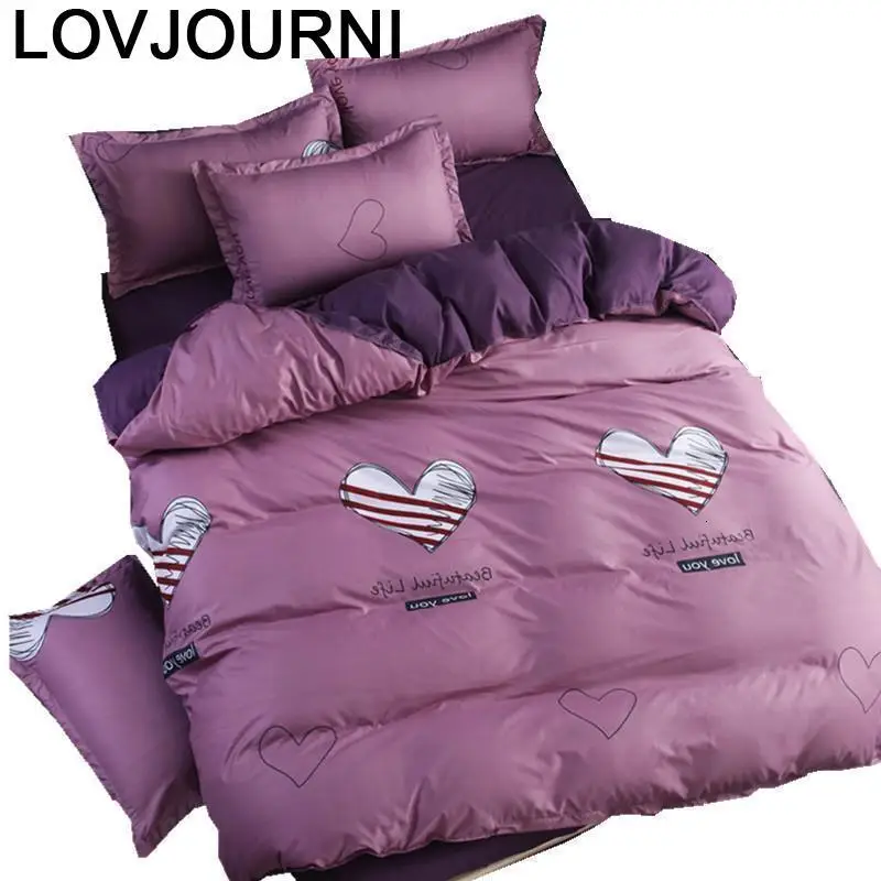 Роскошный 3d Dekbedovertrek Lits jumeaux Queen Parrure Linge Lit хлопковое постельное белье Ropa De Cama