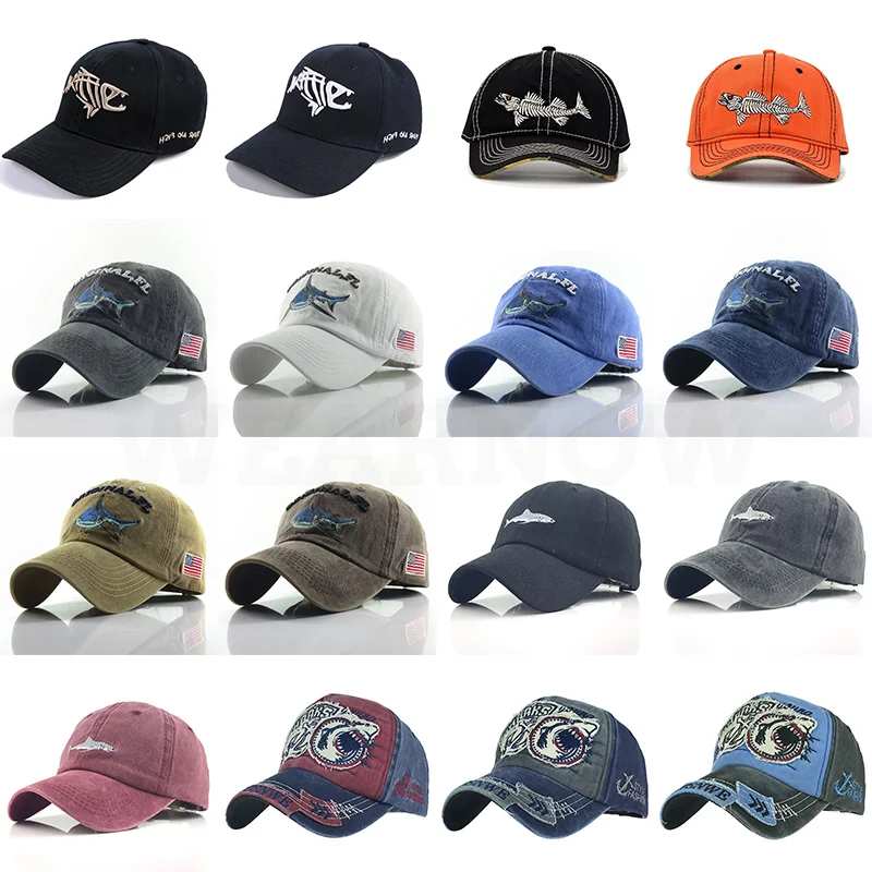 Рыбья кость Для Мужчин's Бейсбол Кепки Для женщин Snapback Рыбацкая шляпа c вышивкой, для отца пижамный комплект с рисунком «человека Кепка-тракер в армейском стиле летние Фишер бренд Для мужчин Кепки