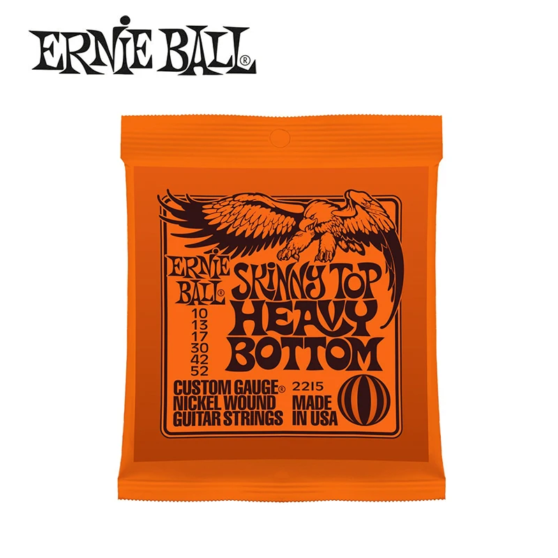 3 пакеты! Оригинальный Ernie Ball 2215 облегающий топ-тяжелый нижний Струны для