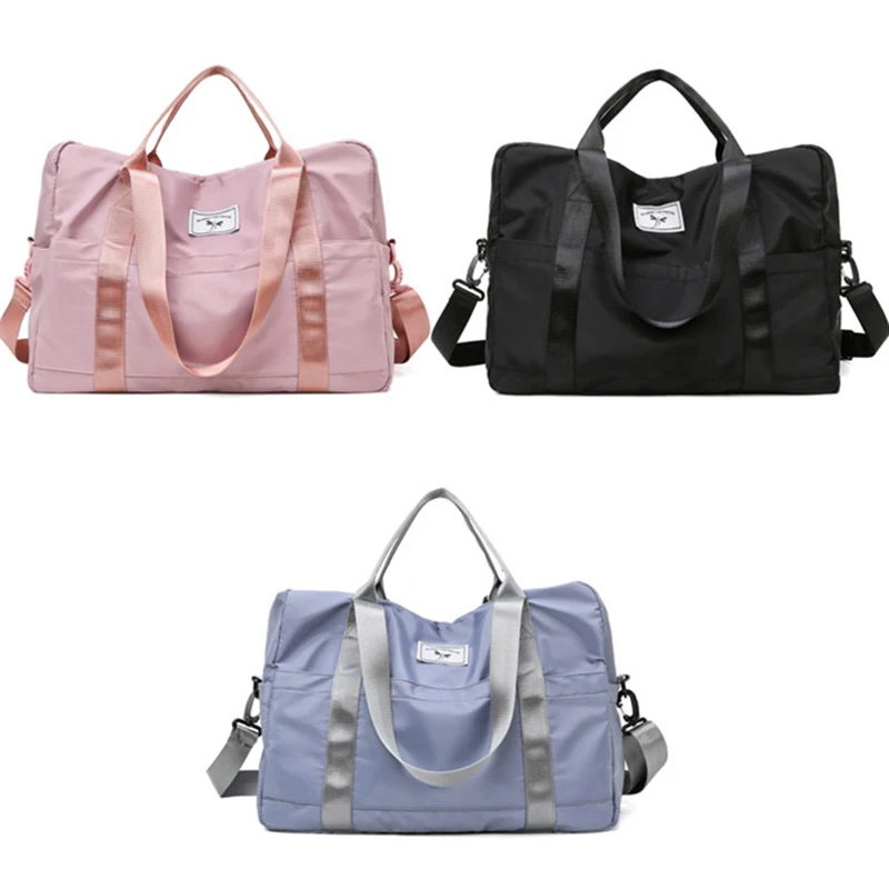 Нейлоновые спортивные сумки для женщин Водонепроницаемая спортивная сумка