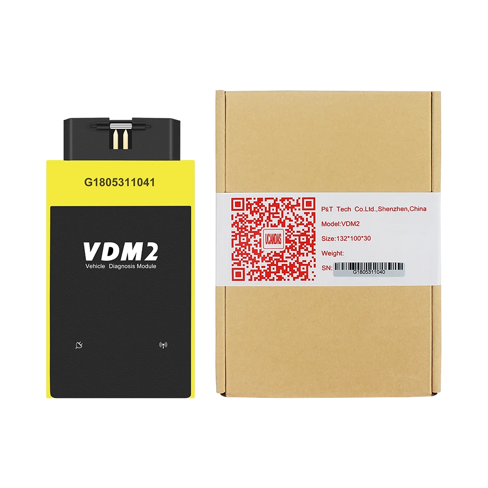 2019 OBD2 UCANDAS VDM2 полная система V5.2 Bluetooth/Wifi VDM II для Android 2 OBDII сканер кодов PK easydiag