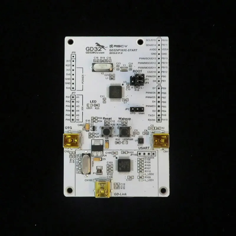 1 шт. x GD32VF103C-START обучающая плата с GD32VF103C8T6 MCU | Электронные компоненты и