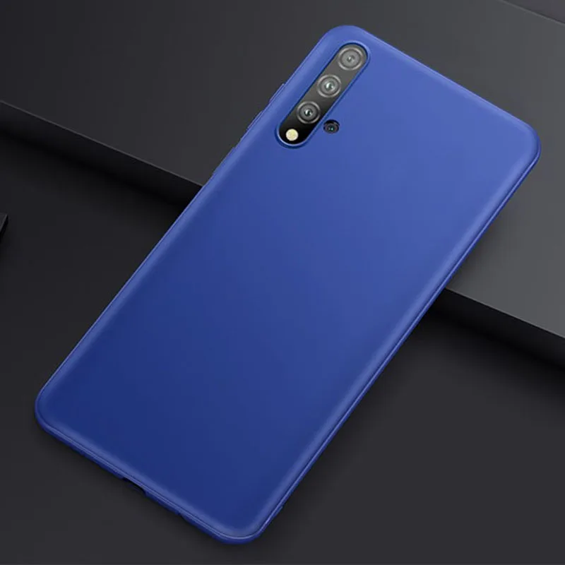 Матовый чехол для Huawei nova 5 Pro силиконовый задней панели Nova мягкий ультратонкий