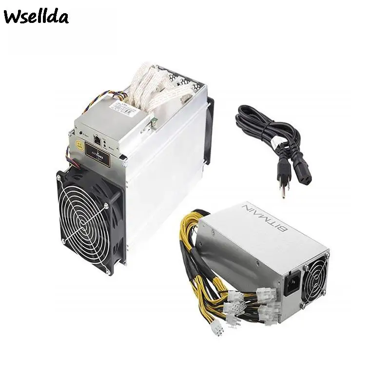 

Подержанный Bitmain Antminer L3 + 504m ASIC профессиональная майнинговая машина с 1800 Вт мощным источником питания, оборудование для майнинга BTC LTC DOGE