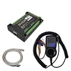 ЧПУ контроллер движения MACH3 nvemv2.1 34 56 axis Ethernet + цифровой дисплей, ручной ведомый механизм для шагового двигателя, серводвигателя