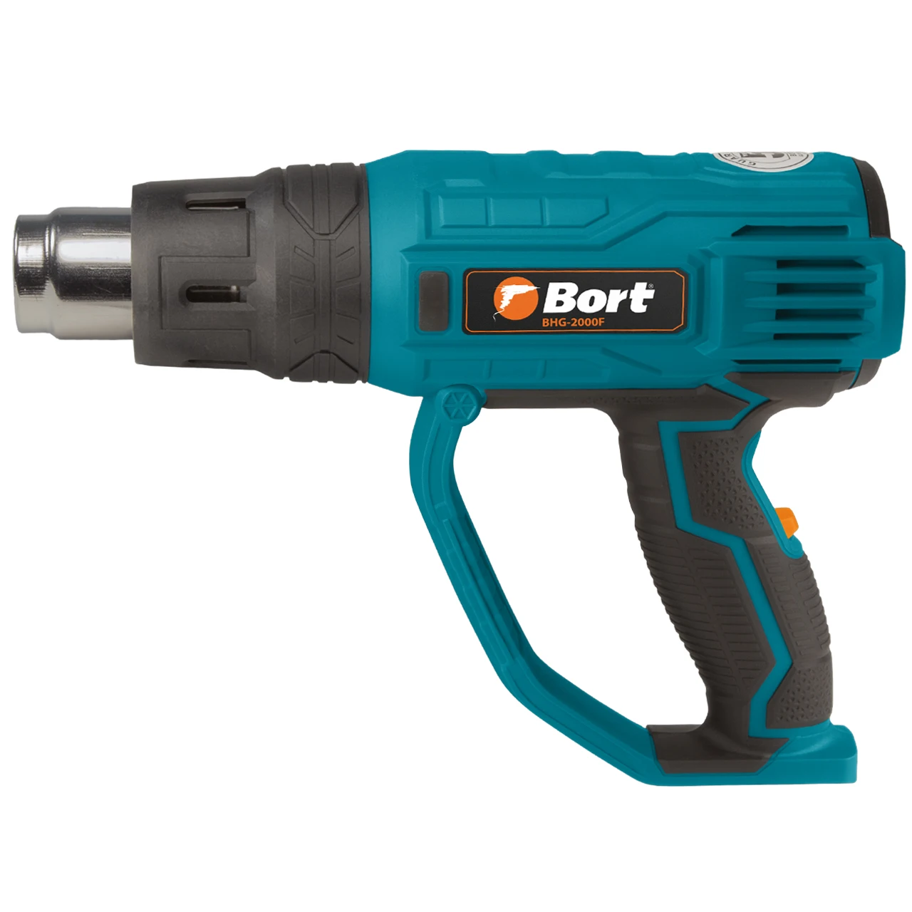 Фен технический Bort BHG 2000F (Мощность 2000 Вт 3 режима работы комплект