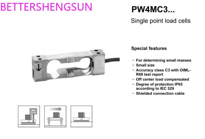 Тензодатчики PW4MC3 300g 500g 2kg|Датчик ABS| |
