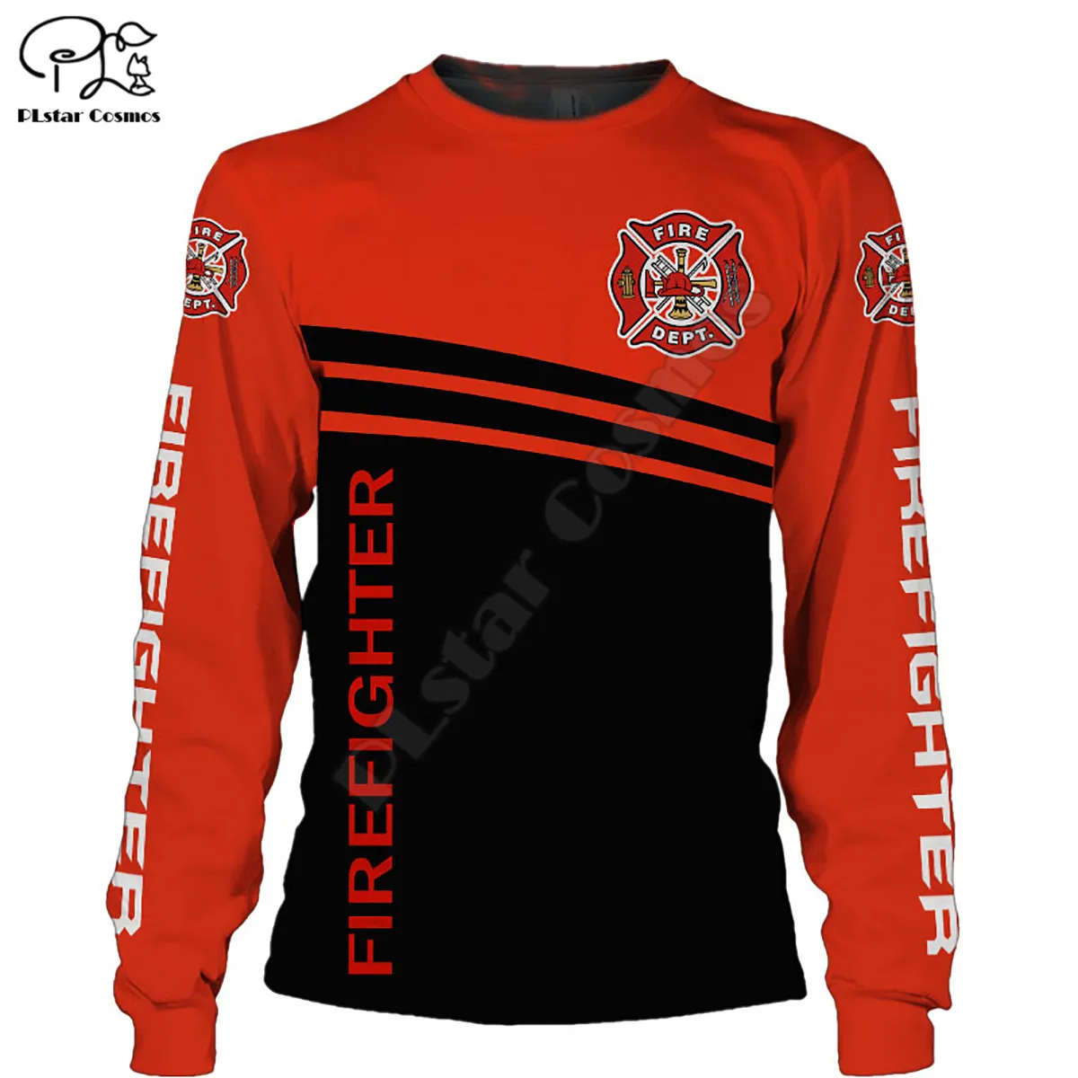 Толстовка с 3D принтом Frefighter толстовка капюшоном свитшот женская и мужская