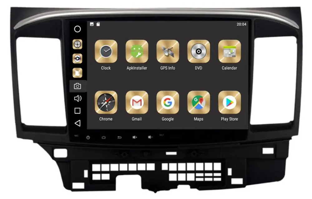 IPS 4 Гб ОЗУ 8 ядер 32 ПЗУ 10 2 дюймов Android 0 автомобильный Dvd Gps для Mitsubishi Lancer радио