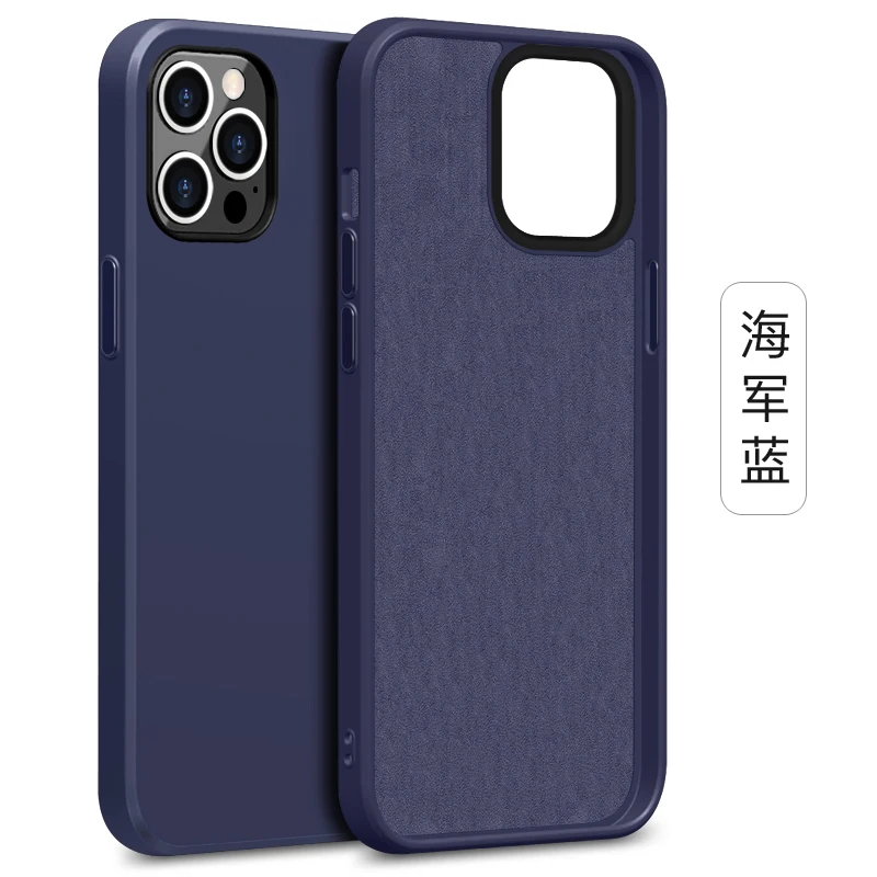 

Luxury Original Liquid Silicone Case For iPhone 12 11 Pro Max Mini X XR XS Max 7 8 Plus SE 2020 Shockproof Soft Cover