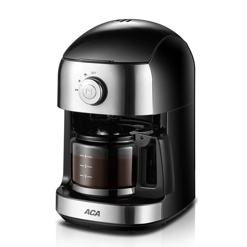 

JRM0136 ACA Coffe Machine Electric Appliance Household Coffee Maker Small Automatic Mini Bean Grind Integrated Coffee Machine