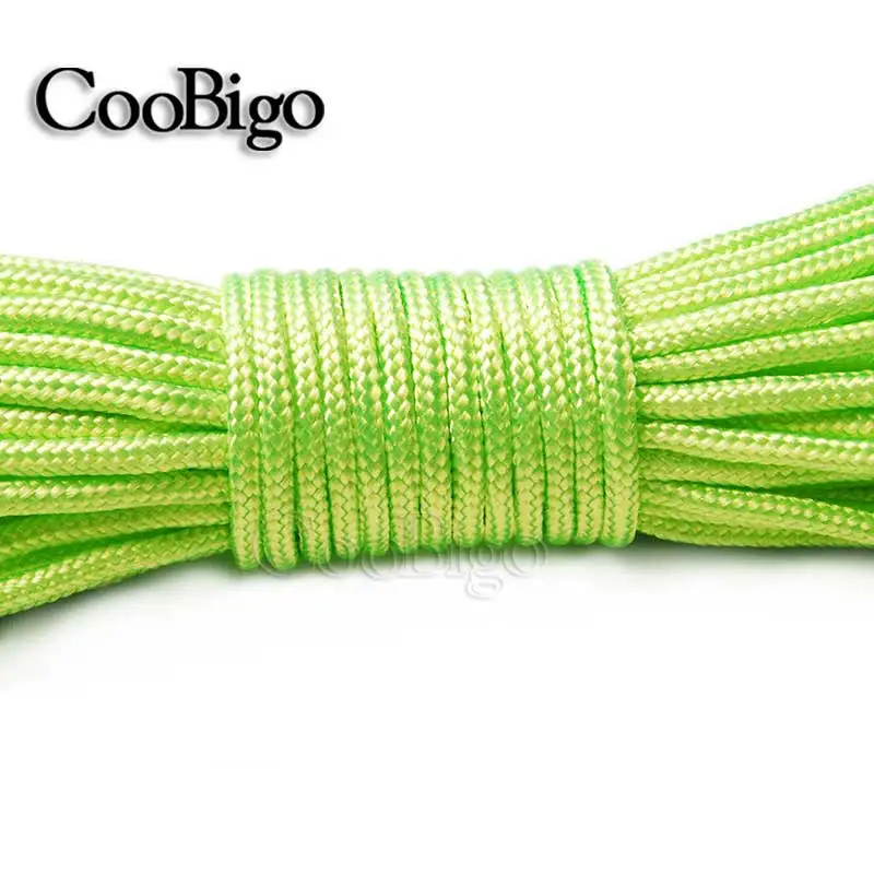 1 шт. диаметр 2 мм Однотонный парашютный шнур веревка для выживания скалолазания