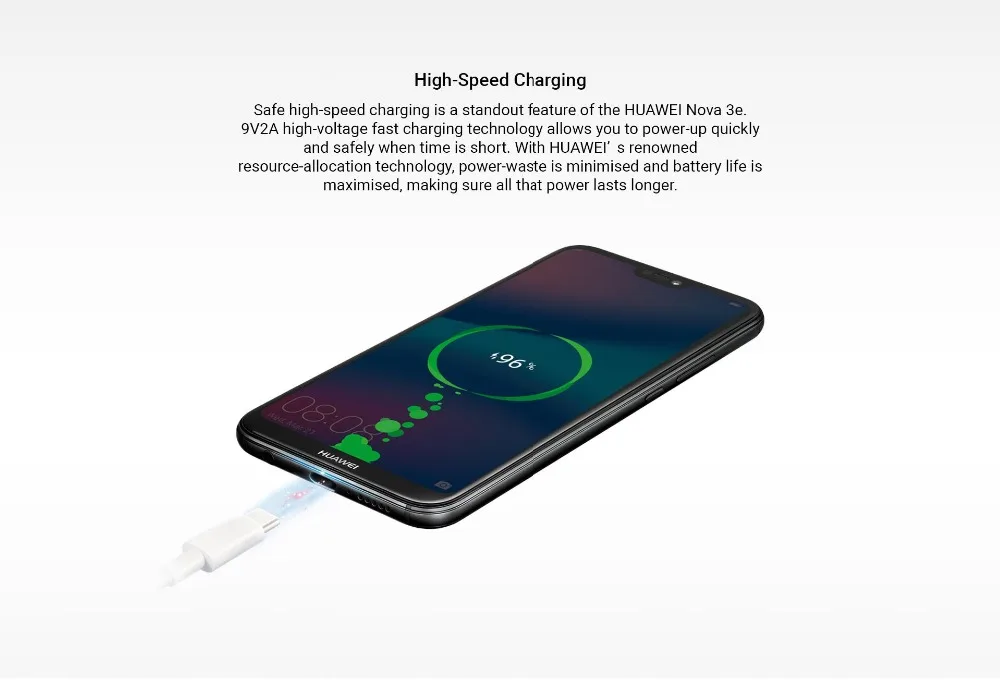 Stock!Huawei P20 Lite Global Firmware NOVA 3E 4G LTE Cell Phone Android 8.0 5.85" 2280X1080 4GB RAM 128GB ROM Face ID 24.0MP FM