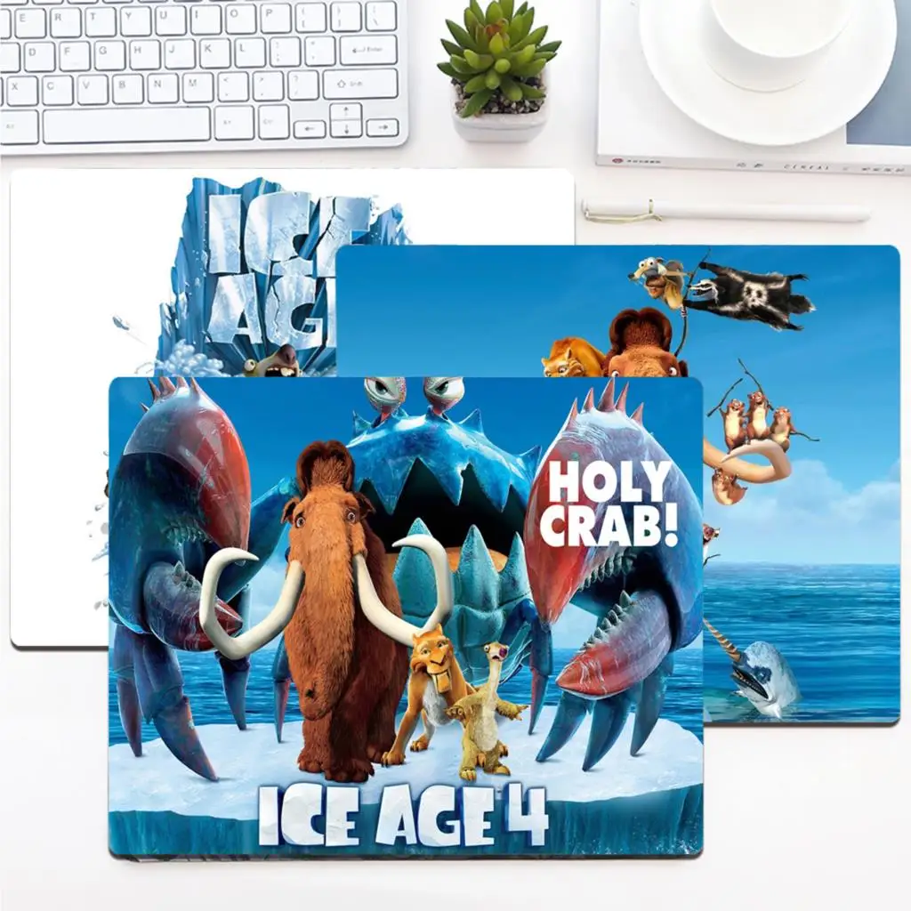 

Новинка, забавный высокоскоростной коврик для мыши Disney Ice Age, гладкий коврик для мыши, игровой коврик для мыши для настольных компьютеров