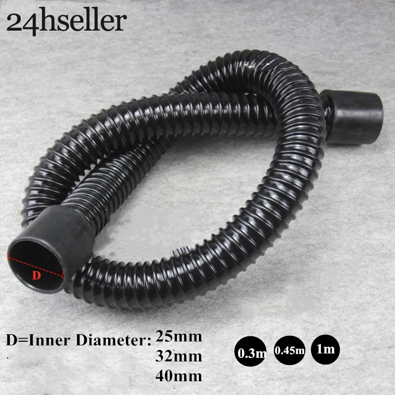 

1pcs 25/32/40mm Aquarium Corrugated Pipe Durable Fish Tank Inlet Outlet Joint Water Pipe Aquarium Supplies Size 0.3/0.5/1M