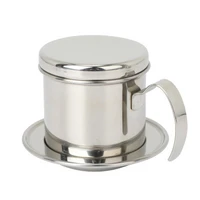 portable stainless steel coffee dripper reusable filter drip pot cup cookware coffee dripper reusable filter drip pot cup cookwa