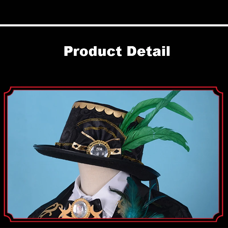 Костюм для косплея Деми-бобон с V-образным вырезом | Тематическая одежда и