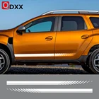 2 шт., автомобильные наклейки на дверь автомобиля Dacia Duster 1,0 Tce Turbo LPG Logan Sandero Xplore