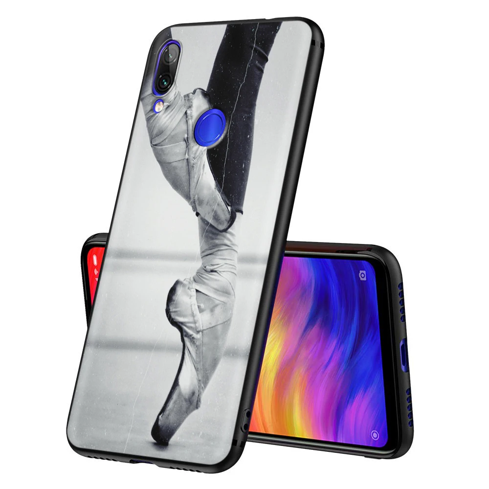 Чехол балерины для Xiaomi Redmi Note 4 4x 4a 5 5a 6 8 8A MI 9 9s 10 8T K30 Pro Max Lite Plus | Мобильные телефоны и