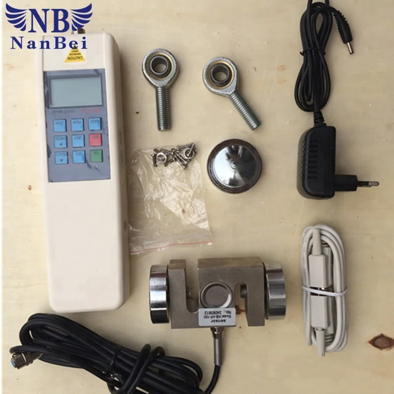 

Tension and compression push pull force meter gauge
