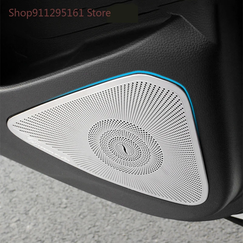 Car Door Gate Loudspeaker Sound Speaker Cover Trim Frame Sticker Interior Accessories For Toyota Corolla ALTIS 2019 2020 | Автомобили и