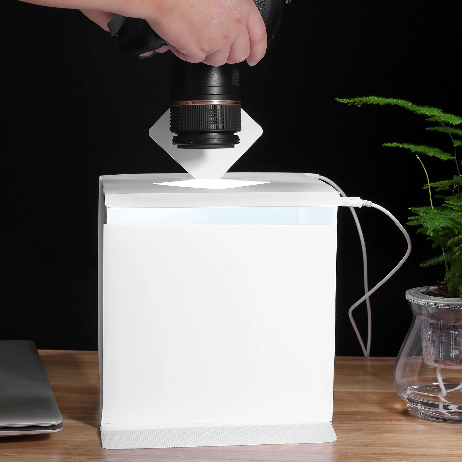 Портативный складной мини-бокс для фотостудии светильник фотосъемки палатка с 40