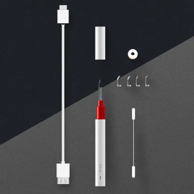 bebird-B1 White Xiaomi bebird эндоскоп для очистки ушей, визуальная Ушная ложка 3,5 мм 300 Вт, мини-камера, ушной отоскоп, Бороскоп, набор инструментов для ушей - Цвет: bebird-B1 White