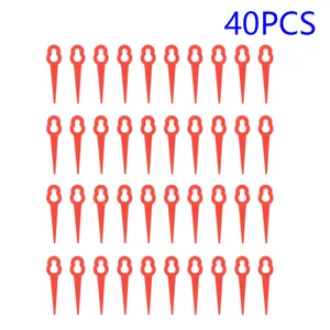 Сменное пластиковое лезвие для триммера для травы, 40 шт.