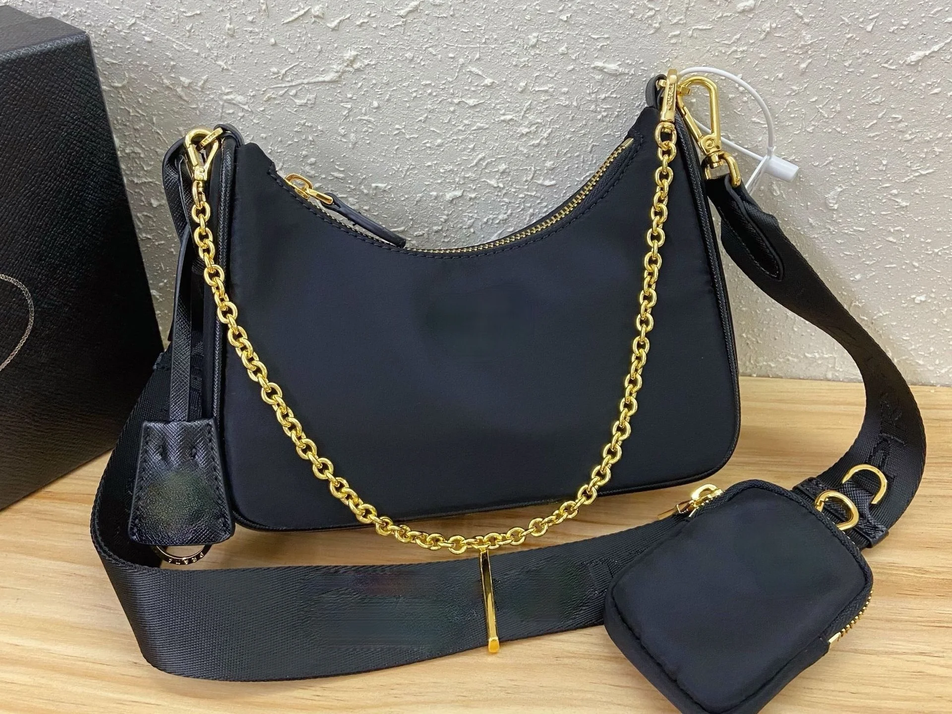 

Shoulder Bag Women's Crossbody Bag Summer New Three-in-One Underarm Bag Baguette Bag