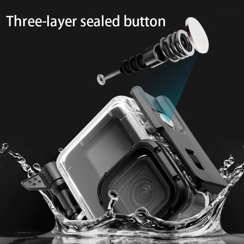 Водонепроницаемый чехол для дайвинга с 3 фильтрами | Электроника