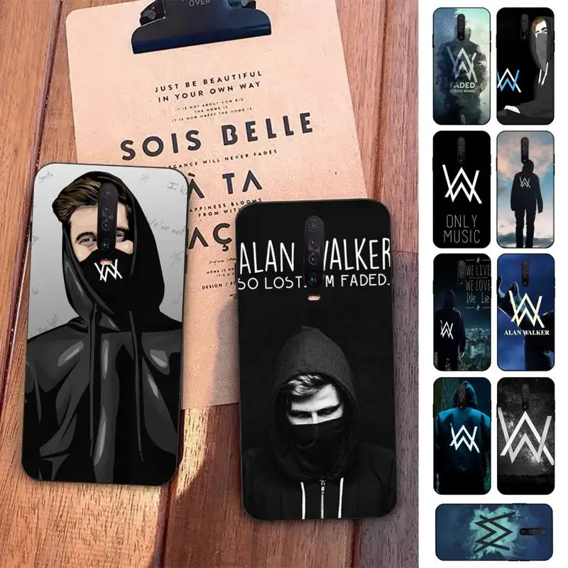 

TOPLBPCS alan walker faded Phone Case for Redmi 5 6 7 8 9 A X pro plus K20 S2 K30 pro Go