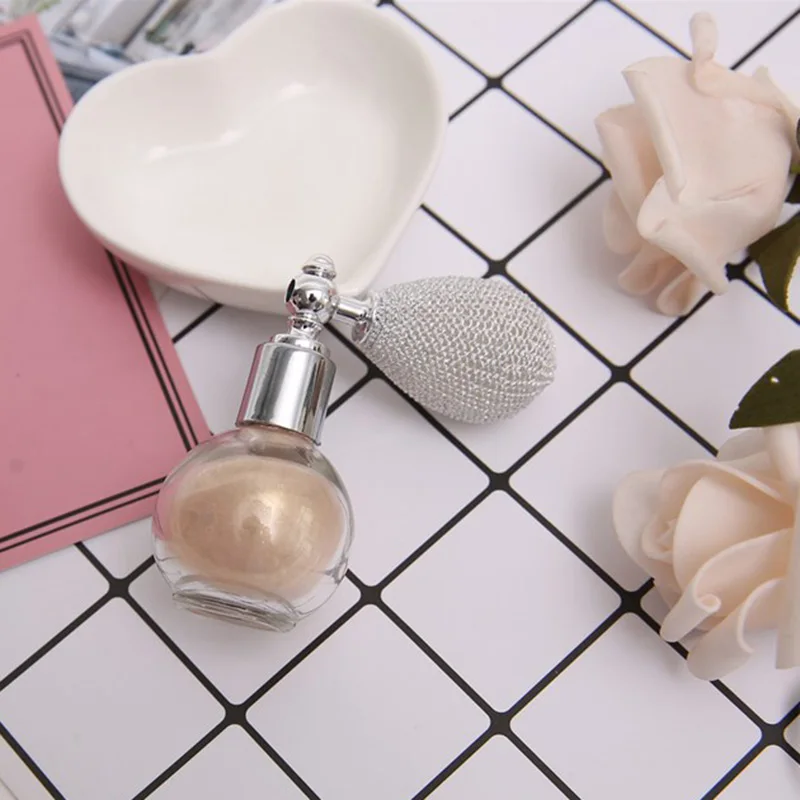 Горячая 1 шт спрей Мерцающий Порошок Хайлайтер для лица макияж косметика