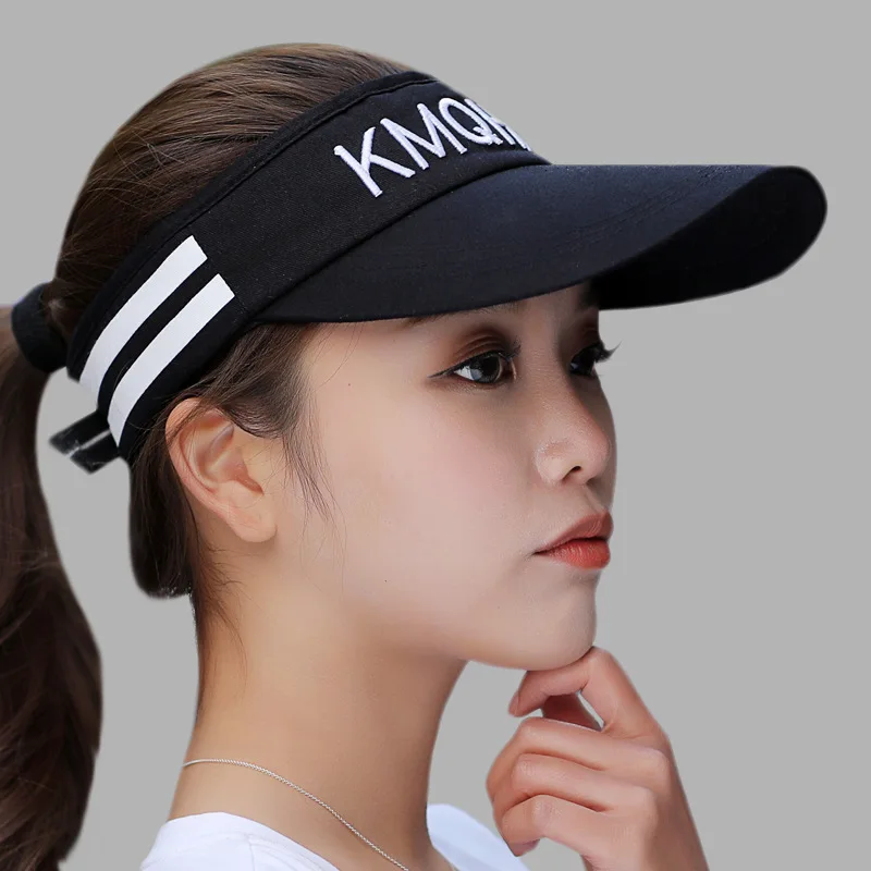 

Hat female summer empty top hat male capless running sun hat outdoor baseball cap sports cap sunscreen sun hat
