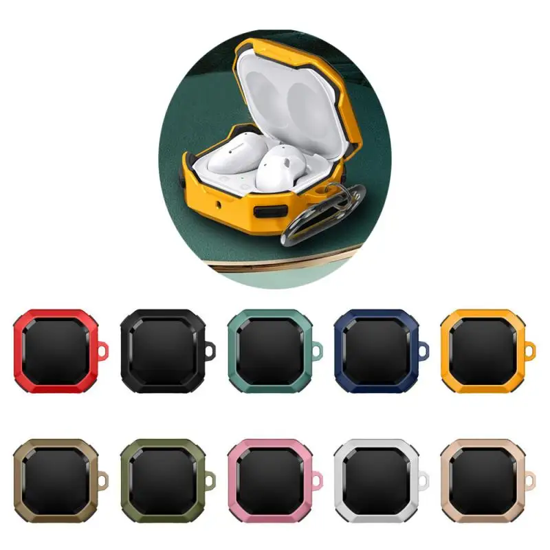 

Protective Cases For Samsung Bluetooth-compatible Earphone Cover For Samsung Galaxy Buds Live / Buds Pro Charging Box Bags