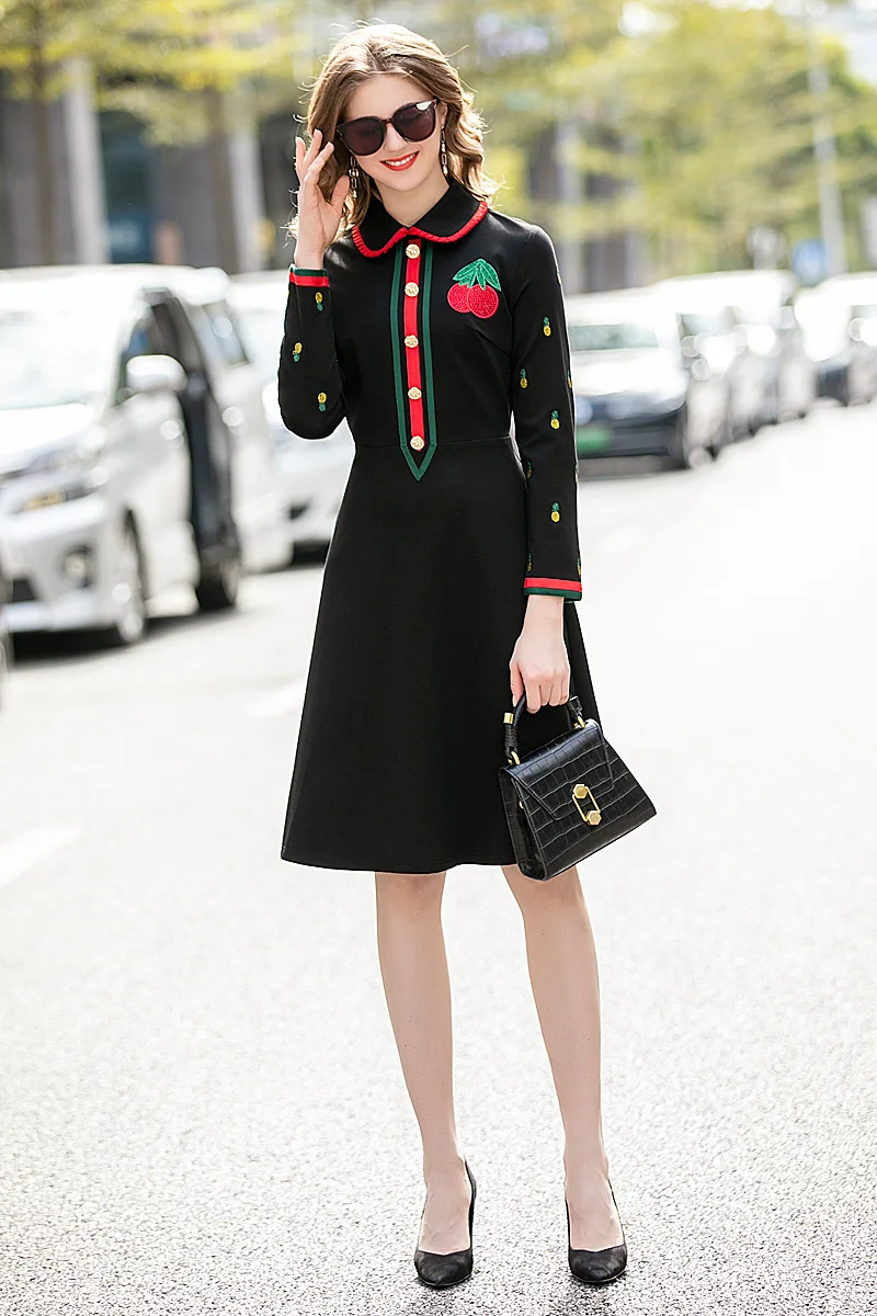 Подиум Дизайнер Высокое качество Весна Осень Новые женские модные вечерние