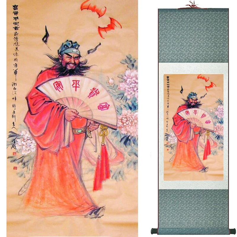 

Traditional Chinese art painting Silk scroll painting Chinese wash painting190822011