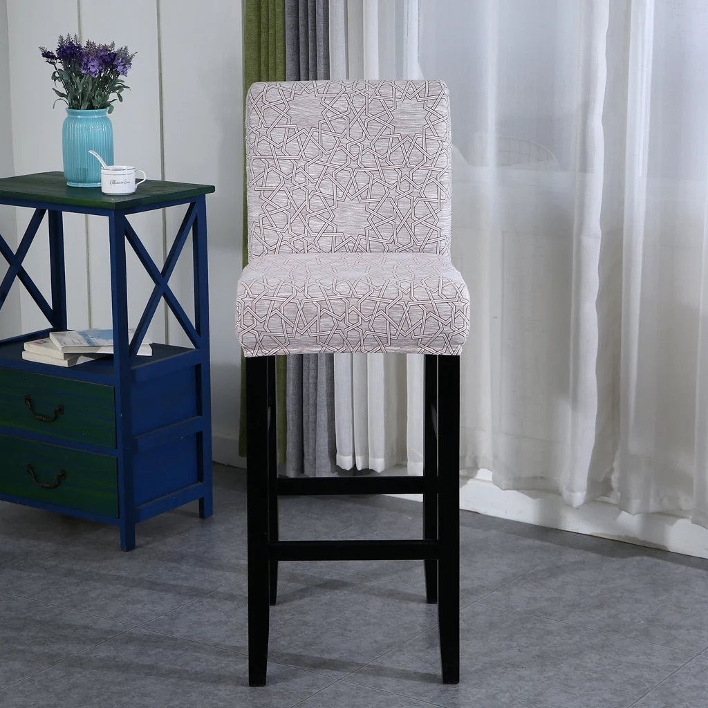 Эластичный чехол на стул претектор высоты табурета для кухни ресторана отеля