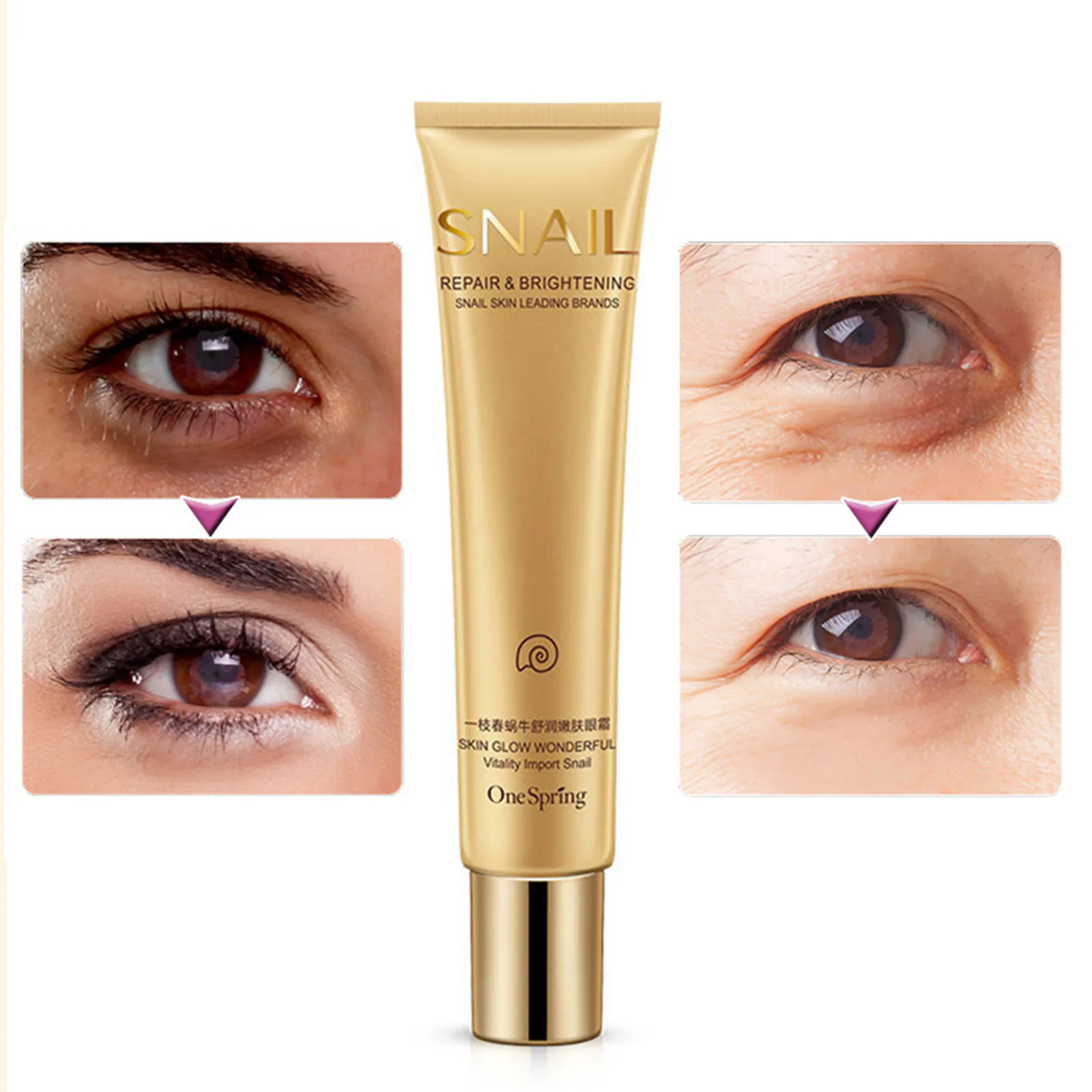 

Anti-Aging Rapid Reduction Eye Cream Visibly and Instantly Reduces Wrinkles Under-Eye Bags Dark Circles STTX889