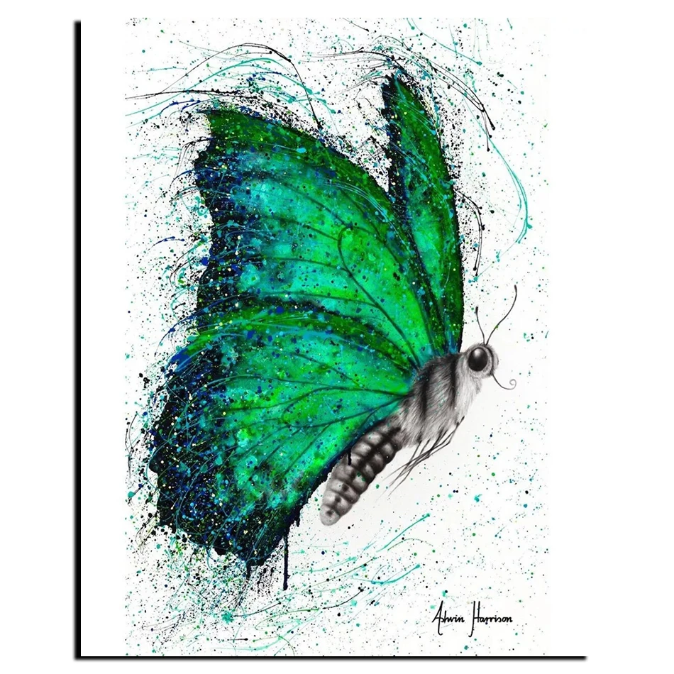 

5D DIY Diamond Painting Animal Fox Whale Butterfly Full Square&Round Embroidery Mosaic Cross Stitch Paint Home Decor Color Art
