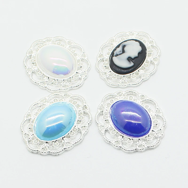 Модная разноцветная пуговица с жемчужиной и стразами Швейные аксессуары 10 шт.